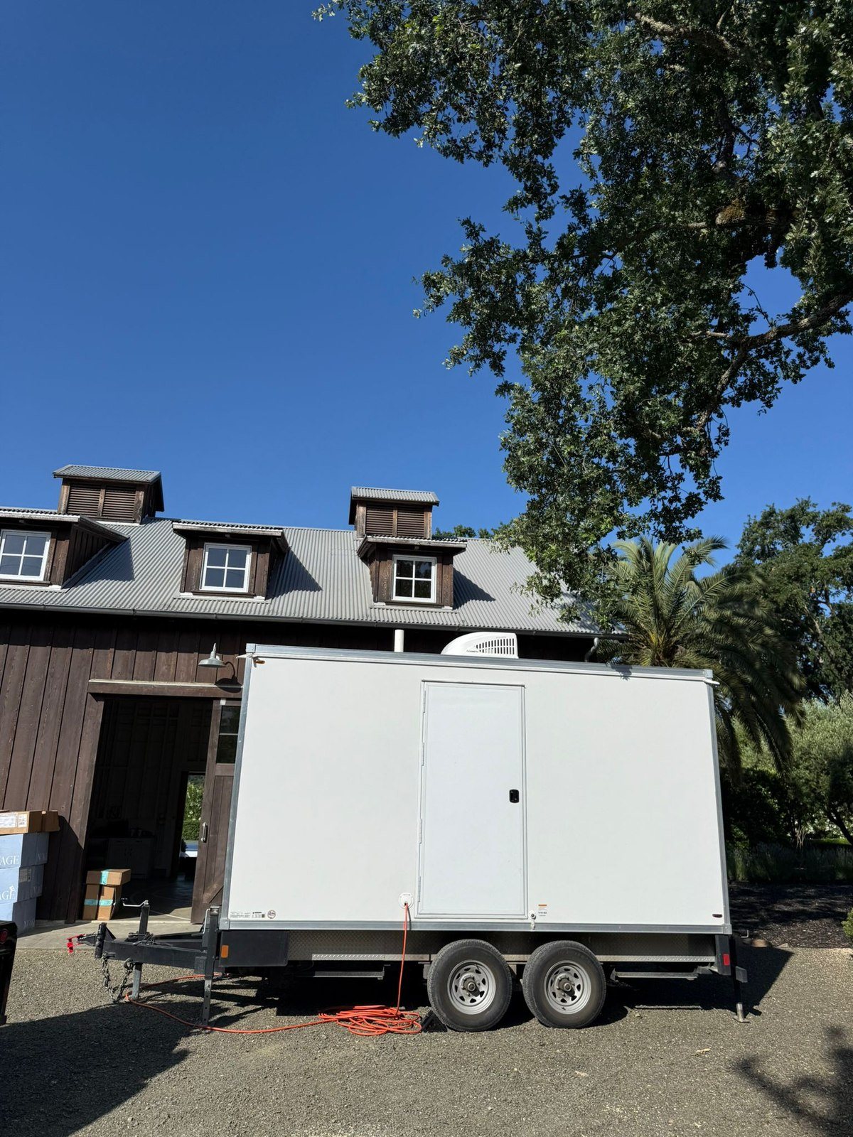 Our freezer trailer offered near Arizona