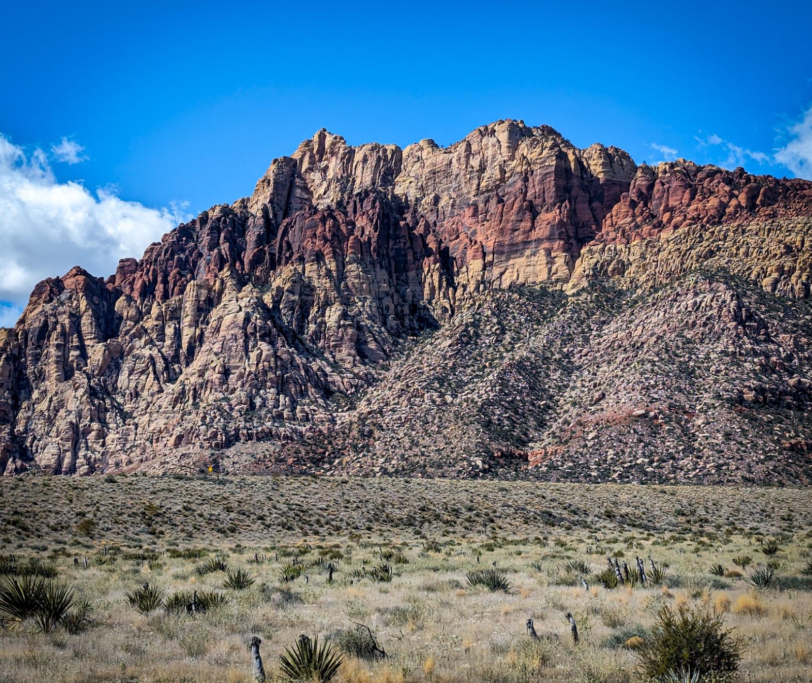 The Las Vegas Valley at sunrise with the Spring Mountains in the distance